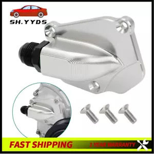 Timing Chain Oil Return Tensioner Plate Cover Turbo Oil Drain For Honda K20 K24 - Picture 1 of 10