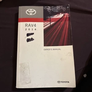 2014 Toyota Rav4 Owners Manual User Guide Reference Operator Book - Bild 1 von 1