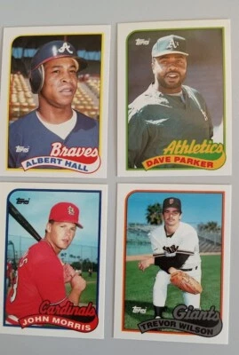 1989 Topps Tiffany Glossy Baseball Singles-You Pick From List - Image 1 of 2