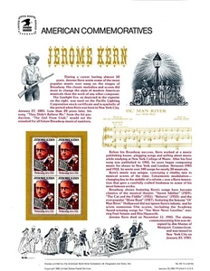 1985 USPS Scott #2110 Jerome Kern Comm Panel #237 original sealed (6008) - Picture 1 of 1