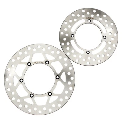 Nuevos rotores de freno de disco delanteros y traseros para Kawasaki KX100 KX 100 1995 1996 1997-2000 Foto 1 de 2