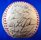 Oakland Athetics Team Signed Baseball 26 Signatures 1989 Champ Full JSA Letter