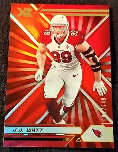 2021-22 Panini XR Red /249 JJ Watt #3 Arizona Cardinals - Picture 1 of 2