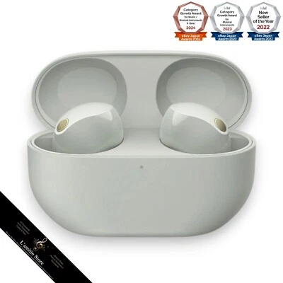 Sony WF-1000XM5 S Truly Wireless Bluetooth Noise Canceling Silver Japan New - Image 1 of 4