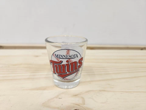 Minnesota Twins Shot Glass - MLB Hunter 1991 - Baseball Shot Glass Cover