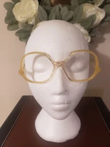 Vintage Emilio Brille großer TROPFENARM 80er FRANZÖSISCHES Gestell nur Made in FRANCE - Bild 1 von 2