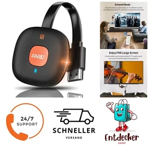 Wireless HDMI Dongle 4K Display Adapter für TV/Beamer, Miracast & AirPlay - Bild 1 von 1