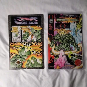 Brute & Babe Infinity Wizard Ashcan and #1 Monument Set Ominious Press 1994 Open - Bild 1 von 4