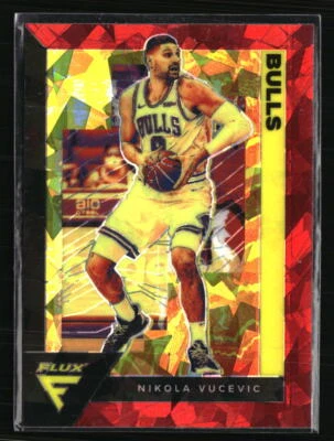 Nikola Vucevic 2020 Panini Flux Red Ice #25 Basketball Card - Image 1 of 2