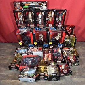Huge Joblot Vintage Star Wars Episode 1 Boxed Toys Some New Old Stock & Rare ++ - Picture 1 of 21