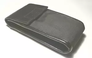 Auténtico CIGARRILLO GUCCI de microfibra/cuero multi estuche Italia con lazo para cinturón - Imagen 1 de 5