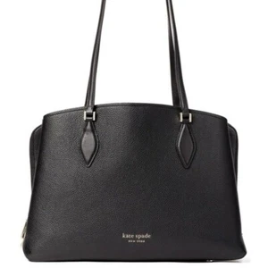 Bolso de Hombro Kate Spade New York Mujer Cuero Zeezee Grande Trabajo Negro Laptop - Imagen 1 de 16