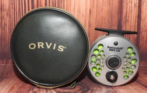 USED Orvis Battenkill Bar Stock III Fly Fishing Reel Titanium BBS 3 With Case - Picture 1 of 14