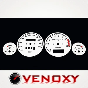 Honda XL 650V Transalp Fond de Compteur BLANC - Picture 1 of 1