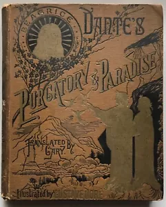 Dantes Fegefeuer & Paradies - Gustave Dore Gravuren - Ausgabe 1800er - SELTEN - Bild 1 von 9