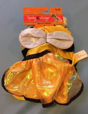 NUEVO CON ETIQUETAS Spooky Village Bee MASCOTA/PERRO DISFRAZ HALLOWEEN - X Pequeño (9 Pulgadas) Foto 1 de 3