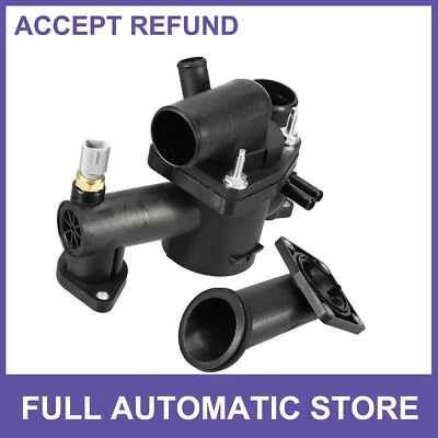 Thermostat Housing Assembly SINGLE Custom for Jaguar XJ8 2004-2005 - Image 1 of 4