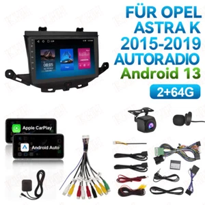 Für 2015-2019 Opel Astra K Carplay Android 13 Autoradio BT GPS Navi DAB+ 2+64GB - Bild 1 von 18