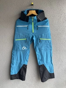 Ortovox Troursers Medium Blue Guardian Shell Merino Inside Wool Snow Ski Pants M - Bild 1 von 21