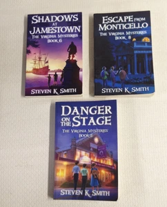 The Virginia Mysteries Series - Volumes 6, 8, 11 -  Steven K Smith - Paperback - Imagen 1 de 1