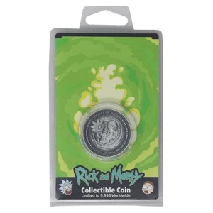 Rick & Morty pièce de collection numérotée Limited Edition Coin 290135 - Picture 1 of 5