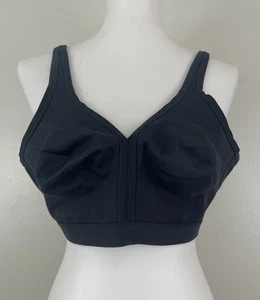 Sujetador SOMA Abrazable Cobertura Completa Inalámbrico Sin Forro Negro Confort Mujer 42C - Imagen 1 de 5
