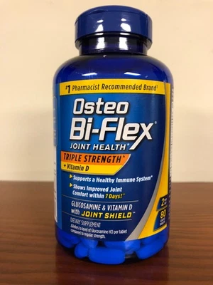 Osteo Bi-Flex Salud Articular Triple Fuerza Glusomina y Vitamina D 80 Tabs Exp4/26 Foto 1 de 4