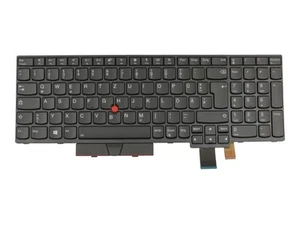 Lenovo SN8361BL Original Tastatur DE (deutsch) schwarz/schwarz mit Backlight und - Afbeelding 1 van 2