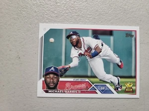 2023 Topps Series 1 Michael Harris II Base Rookie RC #226 Braves NM - Picture 1 of 2