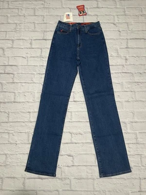 NYDJ Jeans 10 Red Label Straight Classic Feminino Stretch Denim Daughters Novo com etiquetas - Imagem 1 de 4