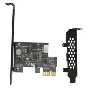 PCIE Auf USB 3.2 Erweiterungskarte PCIE X1 Auf USB3.2 Gen1 TYP E 20PIN Expan Hot - Afbeelding 1 van 12
