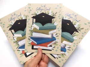 3 Cards Designer Greetings Graduation For the College Grad Congratulations - Picture 1 of 7
