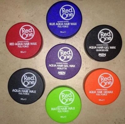 RED ONE AQUA HAIR GEL WAX FULL FORCE MAXIMUM CONTROL 150ML