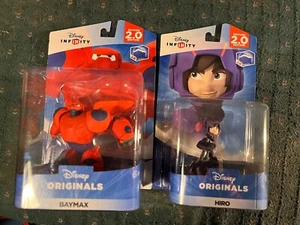 Disney Infinity 2.0 BAYMAX + HIRO Big Hero 6 Figuras JUEGO DE 2 NUEVAS EN PAQUETE - Imagen 1 de 2