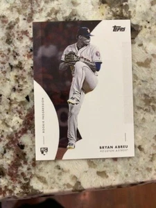 2020 TOPPS ON-DEMAND MLB ROOKIE PROGRESSION WAVE 2 CARD ASTROS BRYAN ABREU #20 - Picture 1 of 1