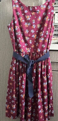 Nuevo con etiquetas Vestido Polo Ralph Lauren Niñas Multi Ditsy Sin Mangas con Cinturón Talla 14 Foto 1 de 3