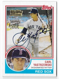 CARL YASTRZEMSKI 2001 TEAM TOPPS LEGENDS AUTO AUTOGRAPH CARD! - Picture 1 of 1