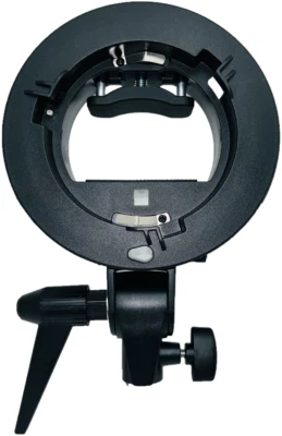 Godox S-type Bracket Bowens Mount Holder for Speedlite Flash Snoot Softbox Honey - Image 1 of 3