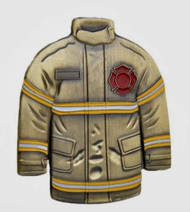 Firefighter Turnout gear Commemorative Challenge Coin Gift - Picture 1 of 4