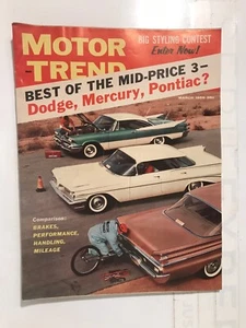 Motor Trend Magazine MARCH 1959 Vintage Magazine - Picture 1 of 2