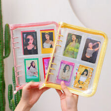 Zipper Binder Photo Album Cover & Inner Page Photocards Collect Book Postcards