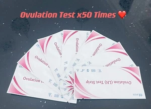 Kit de tiras reactivas de ovulación EZ Anywhere ^@^ 50 piezas con más del 99 % de precisión caducidad 03/2026 - Imagen 1 de 12