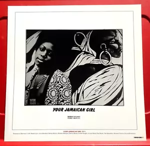 Your Jamaican Girl/Sounds Of Jamaica Top 10 Album Cover Art PICTURE/PRINT 12"x12 - Picture 1 of 4