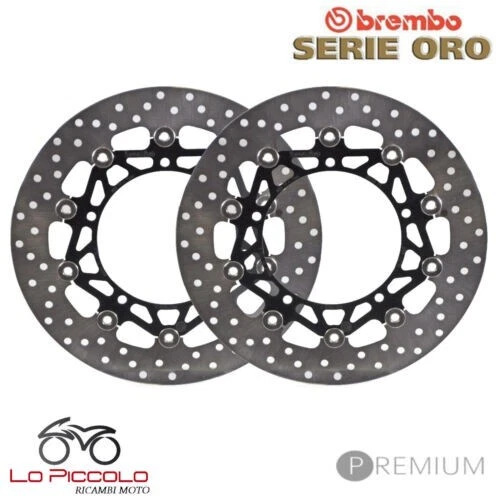 Coppia Dischi freno Ant Brembo Oro Flottanti Yamaha 900 XSR 2017