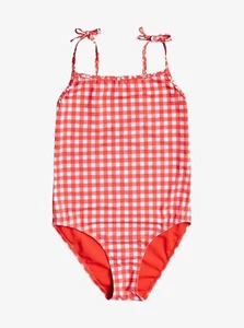 ROXY Girl's 7-16 Friendly Flower One-Piece Swimsuit Size 14 NEW W TAG - Picture 1 of 3