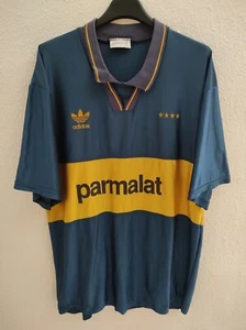 LOOK PICTURES BOCA JUNIORS 1992-1993 Parmalat camiseta shirt trikot maglia T4 - Picture 1 of 8