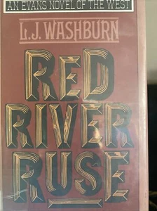 Ein Evans Roman der West Ser.: Red River Ruse von L. J. Washburn (1991,... - Bild 1 von 8