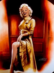 Marilyn Monroe in Monkey Business Collector Plate 10 Chris Notarile Delphi COA - Picture 1 of 3