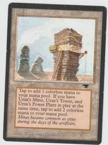 Urza's Mine Tower x1 Magic The Gathering Antigüedades LP - Imagen 1 de 2