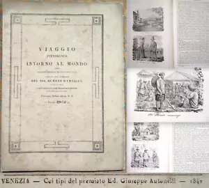 1842 Viaggio Al Mondo Dumont d'Urville~ Engravings ~VIETNAM ~BANGKOK Thailand - Picture 1 of 17